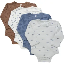 PIPPI Babywear Kinder Langarmbody in Multicolor - Gr.: 50
