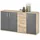 Die Möbelfundgrube Kommode BC 1040 160 x 84 x 35 cm Grau matt