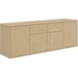 Hammel Furniture Mistral 177 x 61 x 42 cm Weiß / Braun