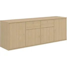 Hammel Furniture Mistral 177 x 61 x 42 cm Weiß / Braun