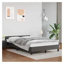 vidaXL Bettgestell 120 x 200 cm Grau