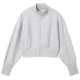 Tom Tailor Md. Cropped Sweatjacke mit Bio-Baumwolle
