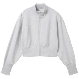 Tom Tailor Md. Cropped Sweatjacke mit Bio-Baumwolle