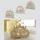 Cepewa Stimmungsleuchte Lichterbogen 15 x 11 x 5 cm Holz LED