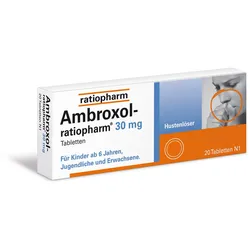 Ambroxol ratiopharm 30mg Hustenlöser