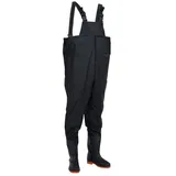 vidaXL Wathose mit Stiefeln Schwarz Größe 38 vidaXL 340851