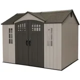 Lifetime Gerätehaus Satteldach 2,5 x 3 m Lichtgrau