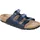 Birkenstock Florida Weichbettung Birko-Flor schmal blau 39