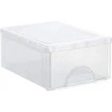 Rotho Frontbox kleine Schubladenbox 35 x 26 x 14 cm 1-tlg. transparent
