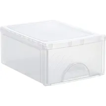 Rotho Frontbox kleine Schubladenbox 35 x 26 x 14 cm 1-tlg. transparent