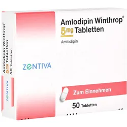 Amlodipin Winthrop 5 mg Tabletten 50 St