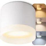 SSC-LUXon VORA 3 GX53 rund weiß Aluminium