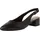 TAMARIS Damen Sling Pump mit Blockabsatz Leder, schwarz, 36 EU