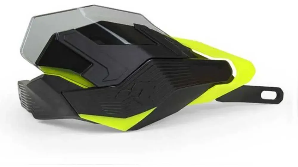 Rtech Hp3 Adventure Handschutz - Black / Neon Yellow - One Size