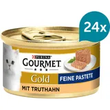 Purina Gourmet Gold Feine Pastete Truthahn 24 x 85 g