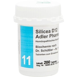 Silicea D12 Adler Pharma Biochemie nach Dr. Schüßler Nr.11, Tablette