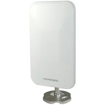 METRONIC 415981 Außenantenne XP 94 4K Dab+ UHD Compact DVBT/DVT2 Schutz 5G - weiß