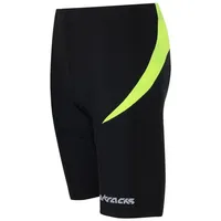 Airtracks Herren Laufhose Kurz Pro Schwarz Neon SCHWARZ L