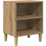 vidaXL Nachtschrank Artisan-Eiche 40 x 30 x 50 cm Braun