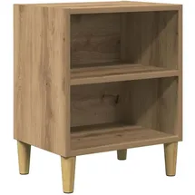 vidaXL Nachtschrank Artisan-Eiche 40 x 30 x 50 cm Braun