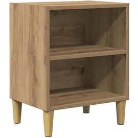 vidaXL Nachtschrank Artisan-Eiche 40 x 30 x 50 cm Braun