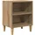 vidaXL Nachtschrank Artisan-Eiche 40 x 30 x 50 cm Braun