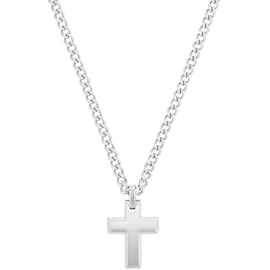Tom Tailor Kette mit Anhänger Edelstahl Silber