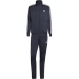 Adidas Basic 3-Streifen Tricot Trainingsanzug Legend Ink / White 2XL