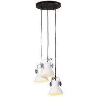 VidaXL - Hängelampe 25 w Weiß 30x30x100 cm E27