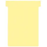 NOBO T-Steckkarten Gr.3 gelb