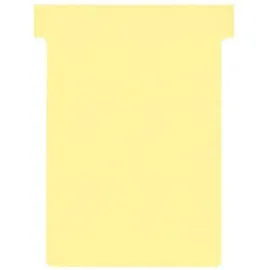NOBO T-Steckkarten Gr.3 gelb