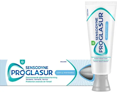 Sensodyne ProGlasur Gentle Whitening Zahnpasta Tube 75ml