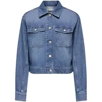 Only Jeansjacke in blau | L
