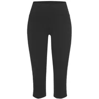LASCANA Caprileggings figurbetont Schwarz S (36/38)