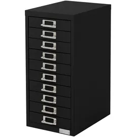 ML-Design Aktenschrank 28x38x60 cm Schwarz