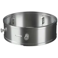bbq#boss Power Ring für BBQ Raketenofen, aus Edelstahl, Ø 25-35 x 9 cm, einstellbar, Feuerring für Raketenofen, bis zu +25% Effizienz und