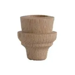 Holz Lichtertülle 14 mm gebohrt (nicht durchgänig)