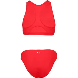 Puma Racerback Bikini Red 9-10 Jahre