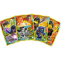 LEGO® Sammelkarte LEGO Ninjago Serie 7 Cards - 4 Limitierten Karten (LE11, LE25-LE27)