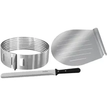 Zenker 7705 3-tlg. Tortenbodenschneidhilfen-Set