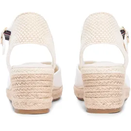 Tommy Hilfiger Mid Wedge Espad Closed Toe Damen Ecru 37