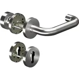 OGRO Rosettengarnitur CORE+8100 8 mm Silber