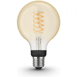 Philips Hue White Filament Globe 68888200 7W E27