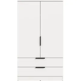 Möbel Boss Wäscheschrank Kopenhagen 80 x 140 x 37 cm Weiß