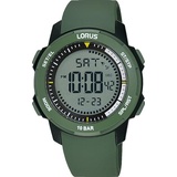 Lorus Herren Digital Quarz Uhr mit Silikon Armband R2377PX9