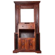 Massivmoebel24 Oxford Garderobe 97x36x199 braun