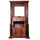 Massivmoebel24 Oxford Garderobe 97x36x199 braun