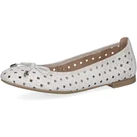 CAPRICE Ballerina 9-22109-42 weiß G-Weite
