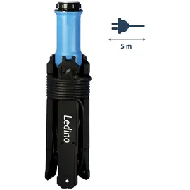 LEDINO Baustrahler Kunststoff 130 W blau