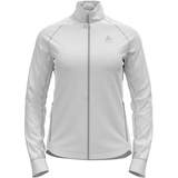 Odlo Berra Fleece Mit Durchgehendem Reißverschluss - White - L